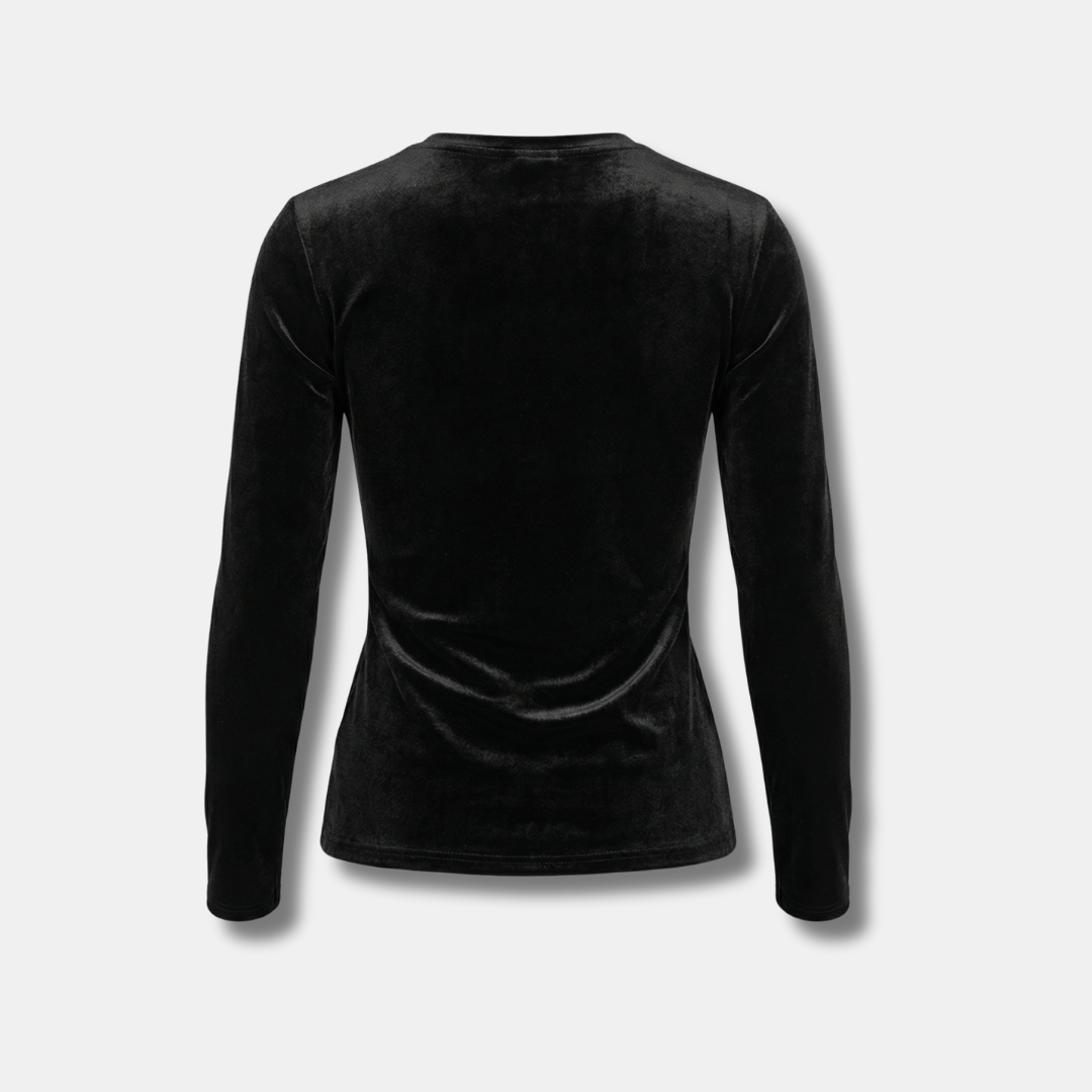 3 Piece Slim Fit Long Sleeve Top for Women-Sweaters-Loucelia-White+Coffee+Black-XS-Loucelia