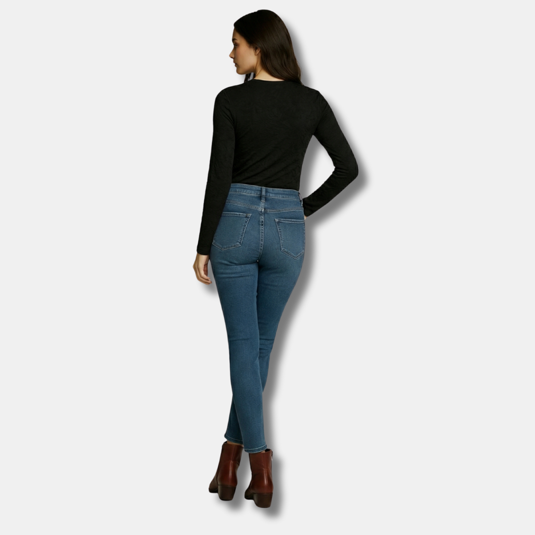 3 Piece Slim Fit Long Sleeve Top for Women-Sweaters-Loucelia-White+Coffee+Black-XS-Loucelia