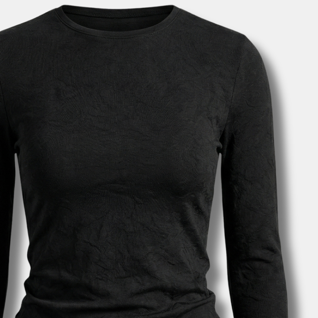 3 Piece Slim Fit Long Sleeve Top for Women-Sweaters-Loucelia-White+Coffee+Black-XS-Loucelia