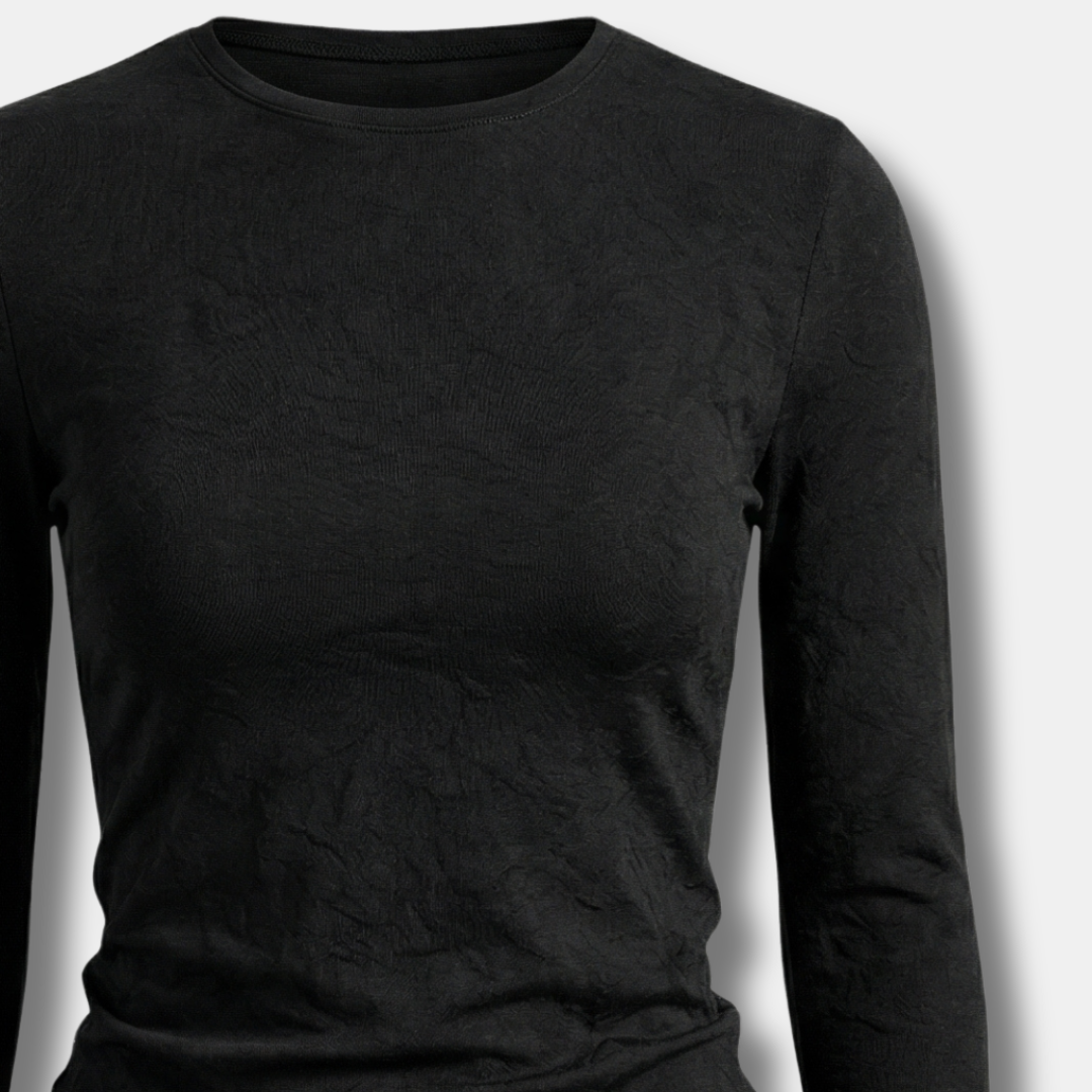 3 Piece Slim Fit Long Sleeve Top for Women-Sweaters-Loucelia-White+Coffee+Black-XS-Loucelia