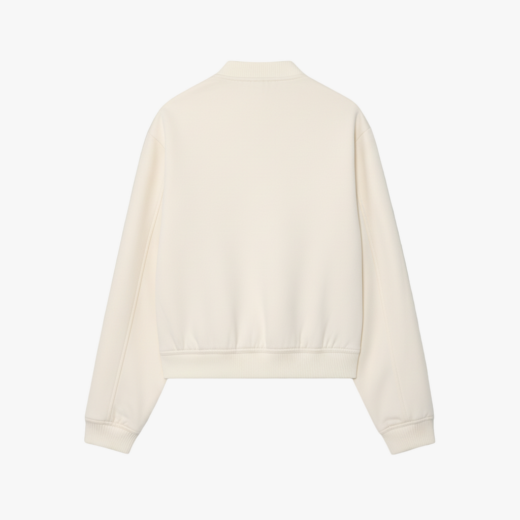 The Celine Utility Bomber Jacket White-jacket-Loucelia-S-Loucelia