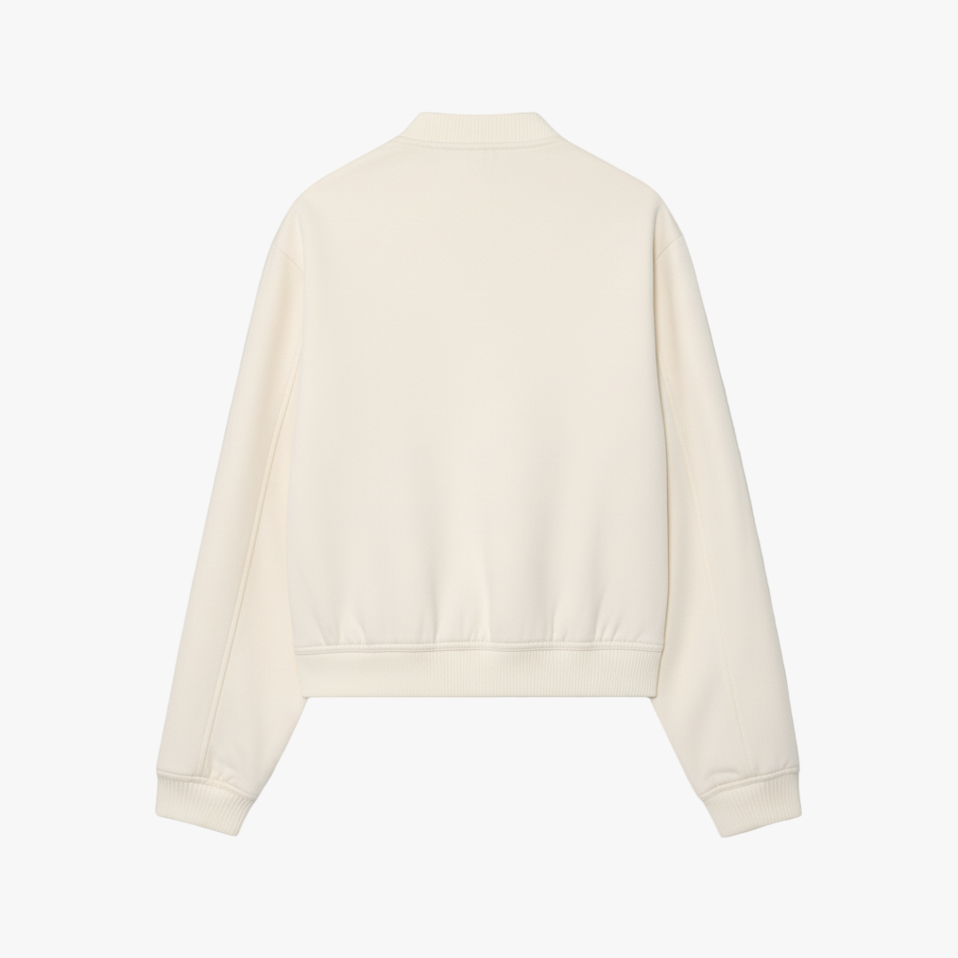 The Celine Utility Bomber Jacket White-jacket-Loucelia-S-Loucelia