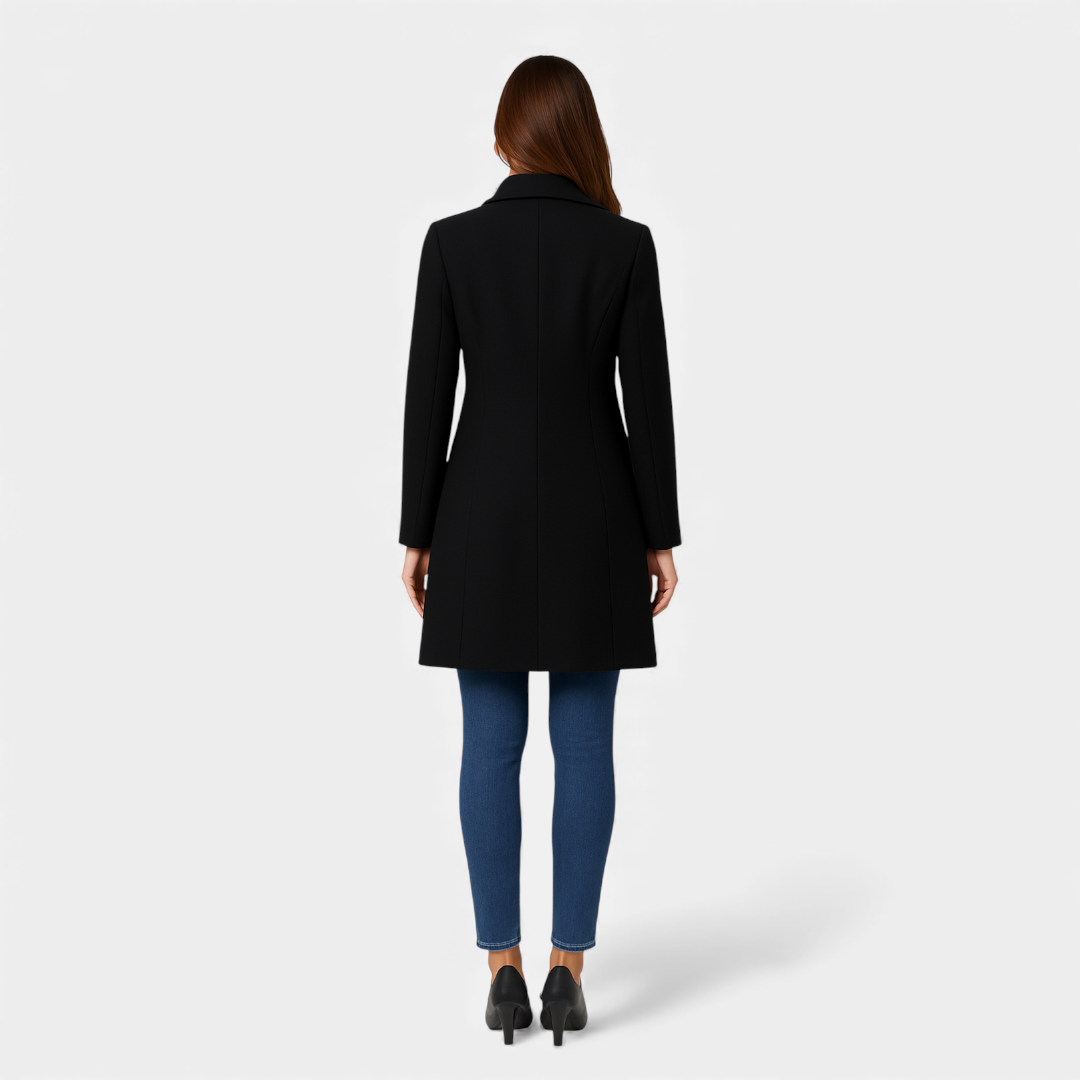 Women’s Coat – Single-Breasted Tailored Design