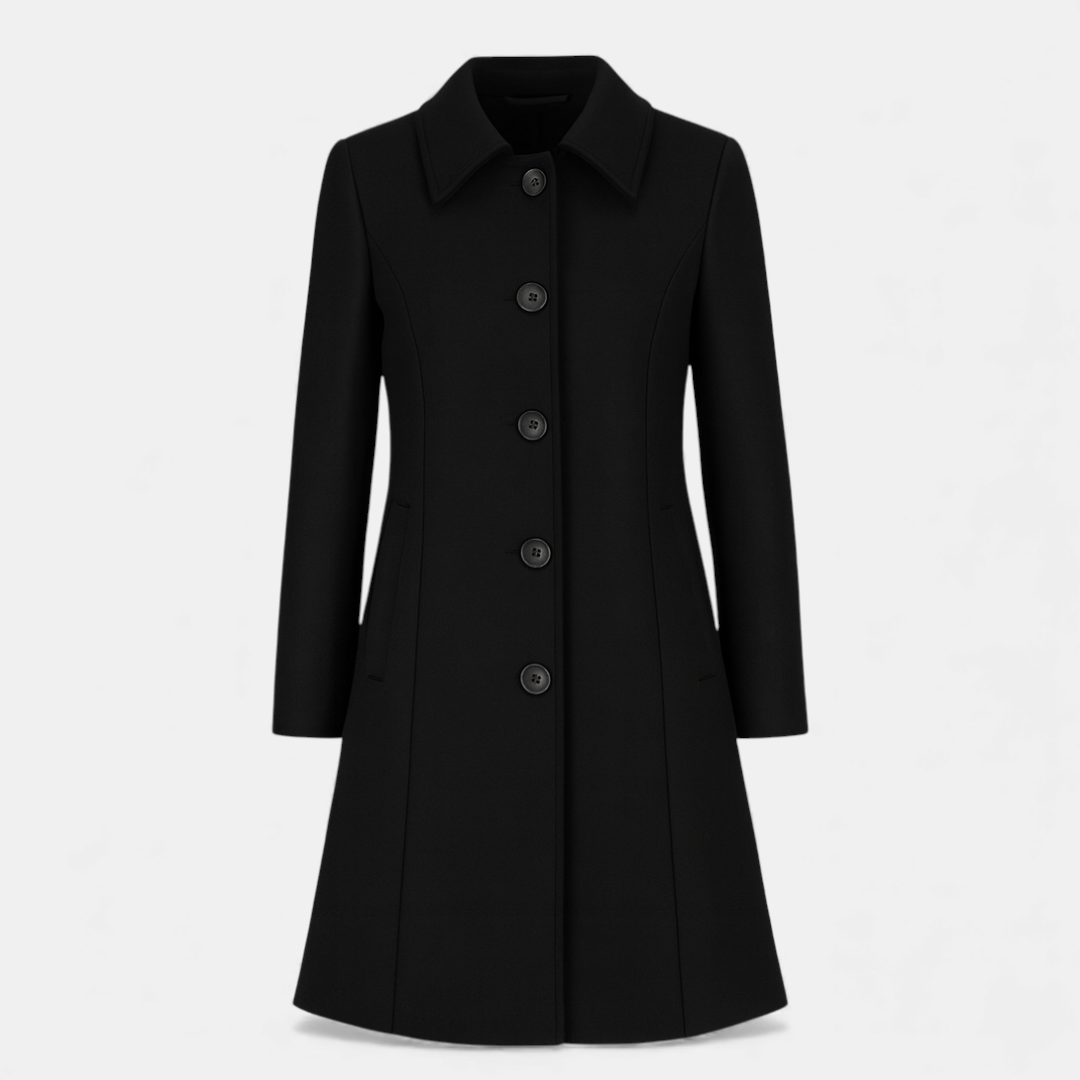 Women’s Coat – Single-Breasted Tailored Design